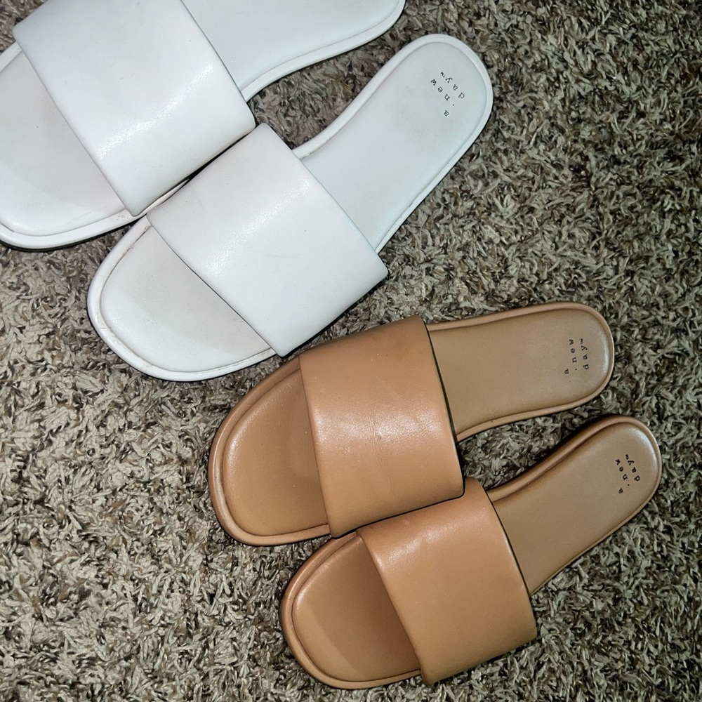 2 Bundle deal 2 one new day sandals